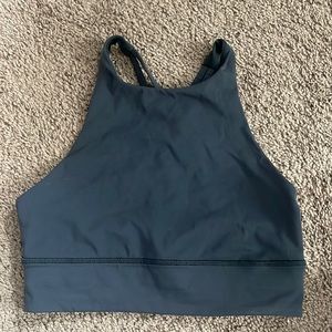 Lululemon High Neck Longline Sports Bra